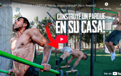 RUTINA de PLANCHA + EMPUJE en su propio parque